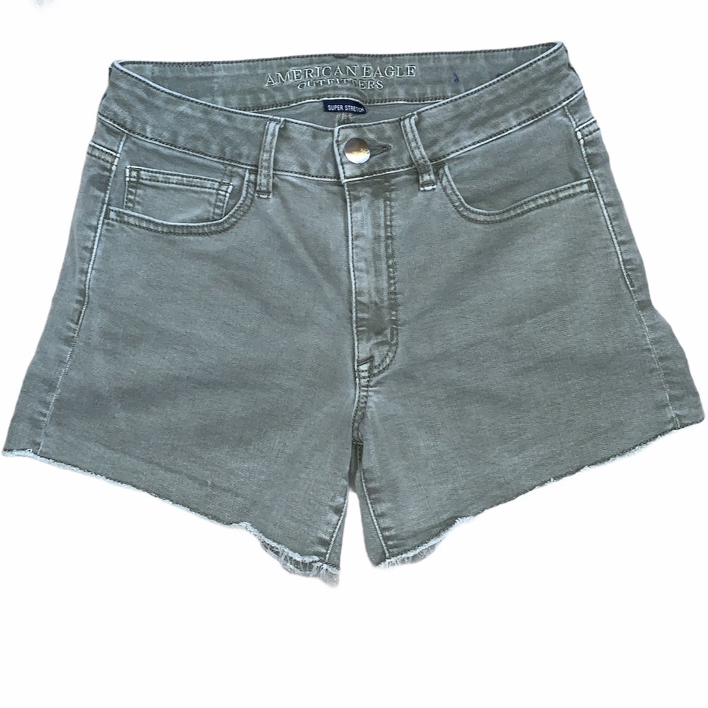 American Eagle High-Rise Super Stretch Shorts